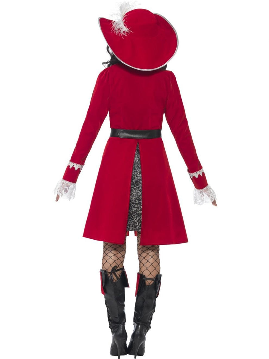 Captain Lady Deluxe Authentic Adult Women's Costume