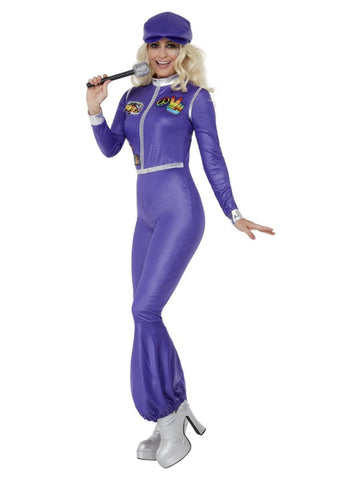 70s Dancing Queen Purple Costume for Women