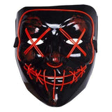 red purge mask