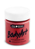 Deep Red Body and Face Paint 45ml