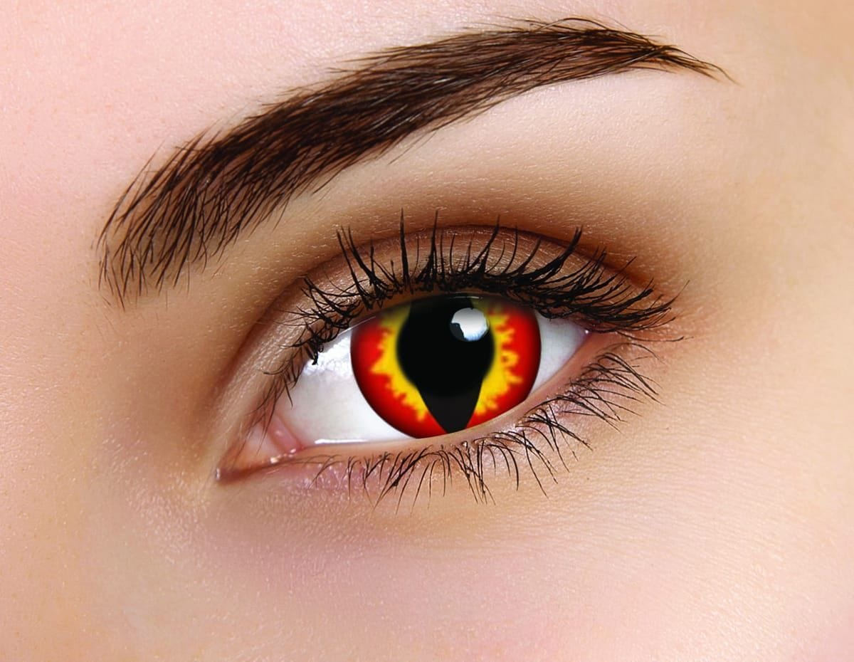 Dragon Eye Halloween Coloured Contact Lenses