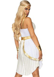 Grecian Goddess Hire Costume back