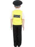 Police Uniform Costume for Boys back