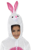 White Bunny Costume for Children For Sale hood