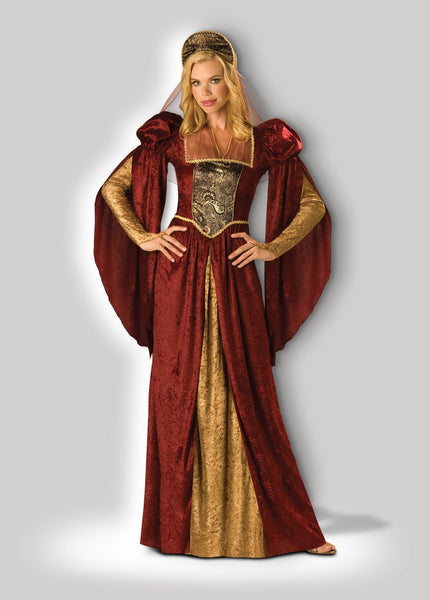 Costumes - Medieval Lady Celeste Womens Hire Costume