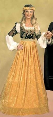 Medieval Ophelia Women's Hire Costume