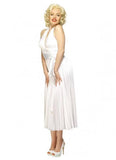 White Marilyn Monroe Halterneck Dress