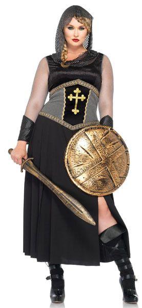 Costumes Women - Medieval Knight Brienne Womens Hire Costume