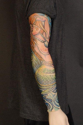 Tattoos - Tattoo Sleeve Mermaid