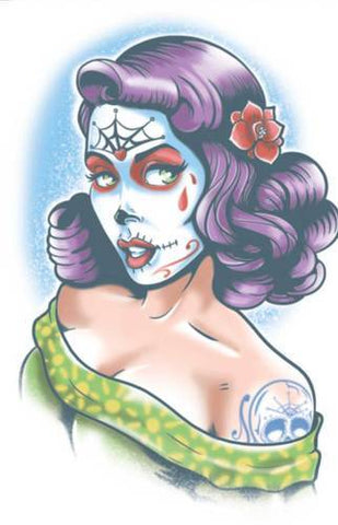 Temporary Tattoos Day of the Dead