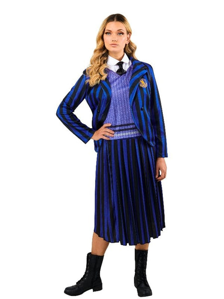 Nevermore Academy Wednesday Adult Costume