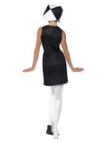 60's costumes - 60's Party Girl Costume Black & White