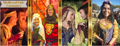 Medieval Costumes for hire and sale