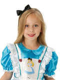 Alice in Wonderland Cartoon Deluxe Girl's Costume