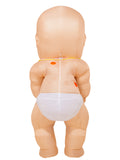 Back of inflatable baby costume