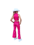 Barbie Pink Cowgirl Costume back