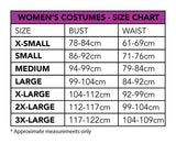 Beetlejuice Womens Costume size