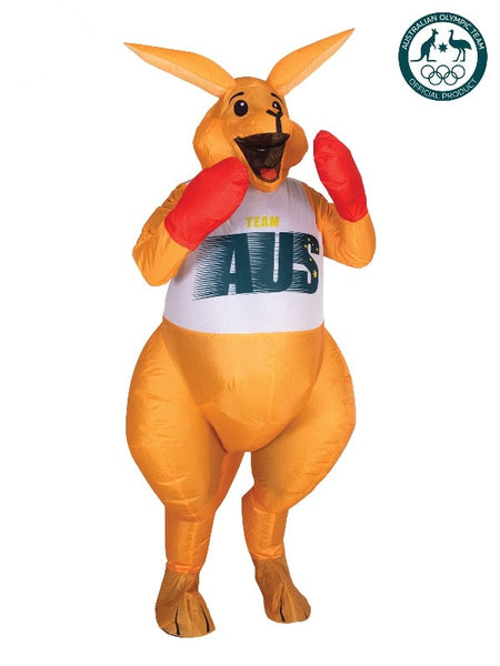 Boxing Kangaroo Inflatable Costume