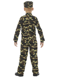 Military Camouflage Boys Uniform Costume