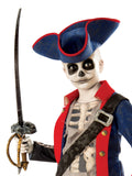 Captain Bones Pirate Boy's Costume
