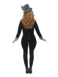 Dark Miss Hatter Halloween Costume back