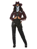 Dark Spirit Halloween Western Cowgirl Costume