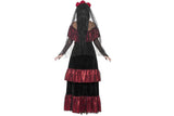 Deluxe Day of the Dead Bride Halloween Costume back