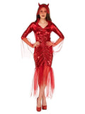 Devil Red Bride Adult Costume