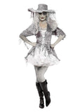 Ghost Ship Pirate Lady Halloween Costume Grey front