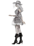 Ghost Ship Pirate Lady Halloween Costume Grey side