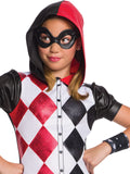 Harley Quinn DC Superhero Girls Hoodie Costume