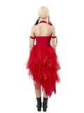 Harley Quinn Red Dress Costume back