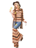 Harmony Hippie Costume Multi-Colored - Disguises Costumes