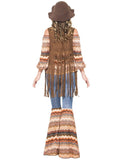 Harmony Hippie Costume Multi-Colored - Disguises Costumes