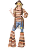 Harmony Hippie Costume Multi-Colored - Disguises Costumes 