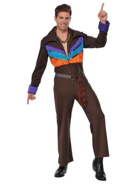 Hippie 70's Guy Costume Jumpsuit