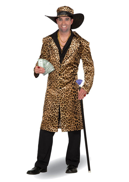 Funky Leopard Men's 70's Disco Costume