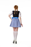 Lottie Short Oktoberfest German Beer Girl Costume Dirndl back