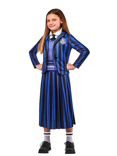 Nevermore Academy Wednesday Children's Costume
