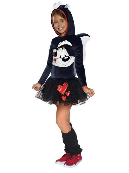 Girls Costumes - Pepe Le Pew Looney Tunes
