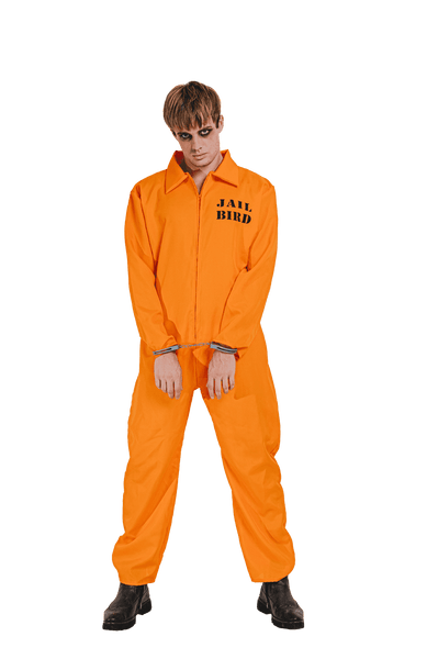 Prisoner orange jumpsuit