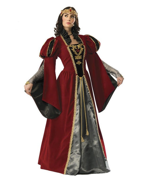 Royal Medieval Costume - Queen Anne collector's edition women's costume