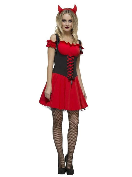 Red Lady Devil Halloween Costume