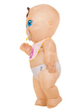 Side of inflatable baby costume
