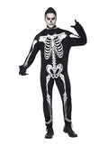Skeleton Halloween Costume Adult Jumpsuit