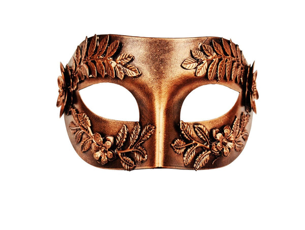 Valeria Copper Men's Masquerade Eye Mask Men's
