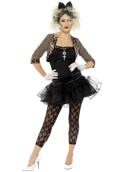 Image of a Wild Child Women's Costume from the 80s: A fun, vibrant, and retro outfit perfect for themed events.