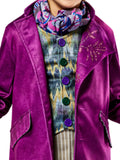 Willy Wonka Lush Purple Coat
