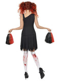 Zombie Halloween Cheerleader Costume back