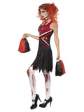 Zombie Halloween Cheerleader Costume side